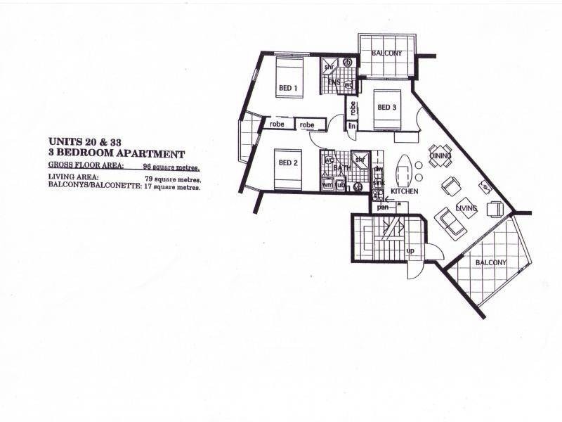 20/32 Newstead Terrace, Newstead QLD 4006 Floorplan
