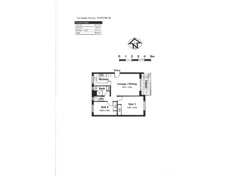6/43 Noble Street, Clayfield QLD 4011 Floorplan