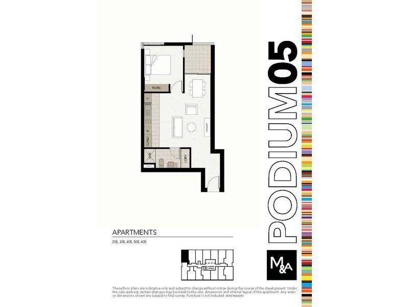 305/25 Connor Street, Fortitude Valley QLD 4006 Floorplan