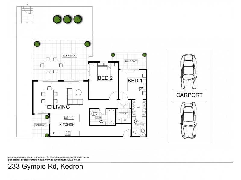 9/233 Gympie Road, Kedron QLD 4031 Floorplan