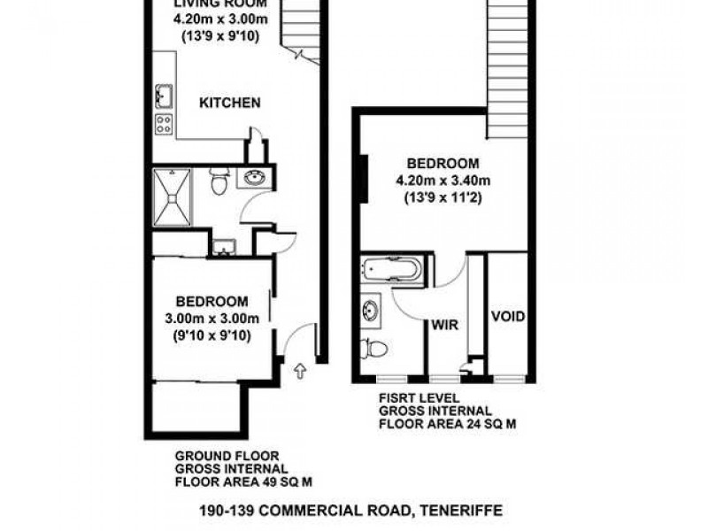 139 Commercial Road, Teneriffe QLD 4005 Floorplan