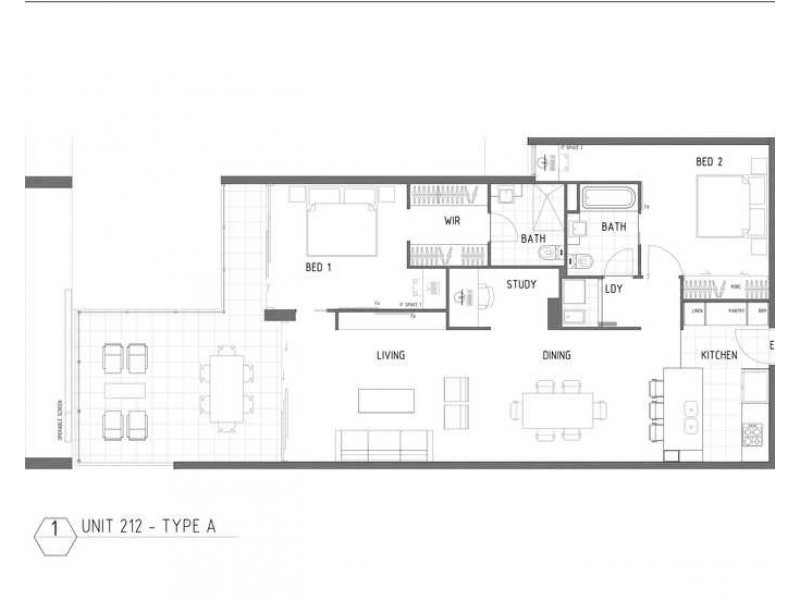311/23 Parkland Street, Nundah QLD 4012 Floorplan