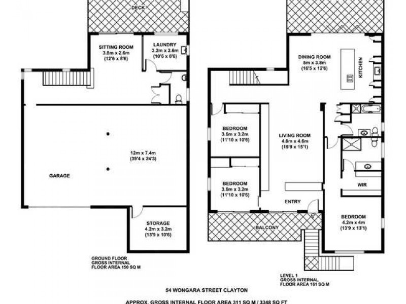 54 Wongara Street, Clayfield QLD 4011 Floorplan