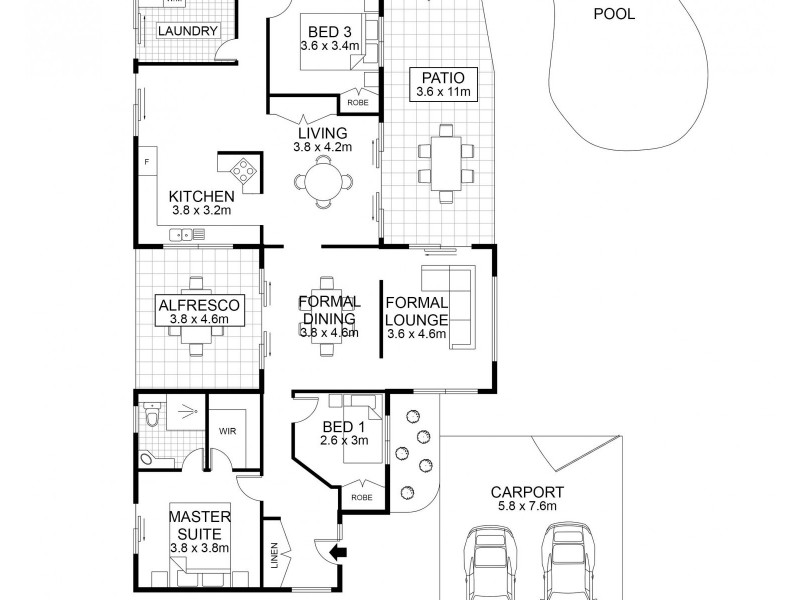 62 Balvenie Street, Keperra QLD 4054 Floorplan