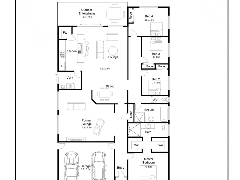 139 Kirralee Crescent, Upper Kedron QLD 4055 Floorplan