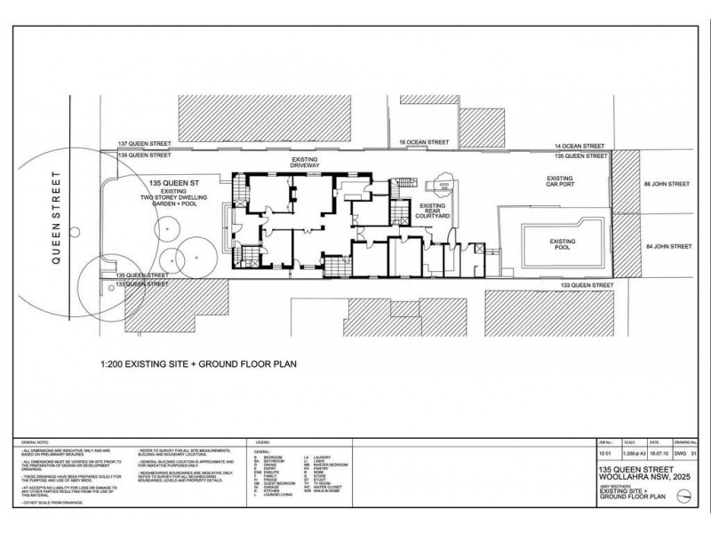 Level GROUND/3/135 Queen Street, Woollahra NSW 2025 Floorplan