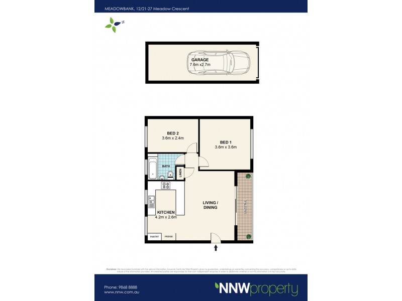12/21-27a Meadow Crescent, Meadowbank NSW 2114 Floorplan