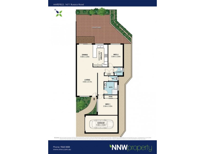 14/11 Busaco Road, Marsfield NSW 2122 Floorplan