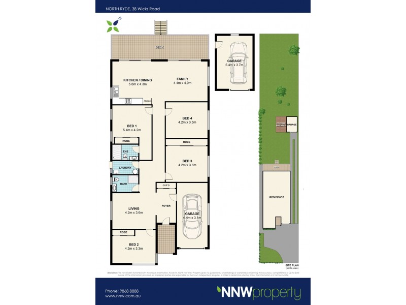 38 Wicks Road, North Ryde NSW 2113 Floorplan