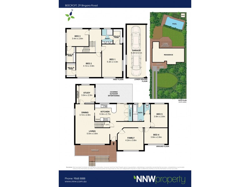 29 Bingara Road, Beecroft NSW 2119 Floorplan