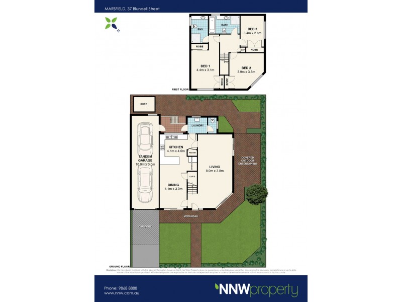 37 Blundell Street, Marsfield NSW 2122 Floorplan