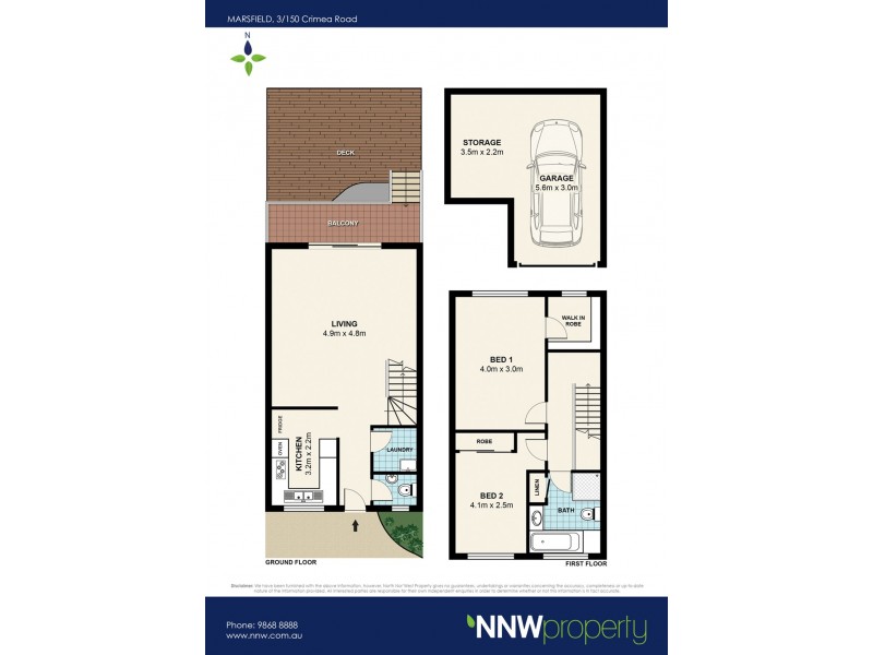 3/150 Crimea Road, Marsfield NSW 2122 Floorplan