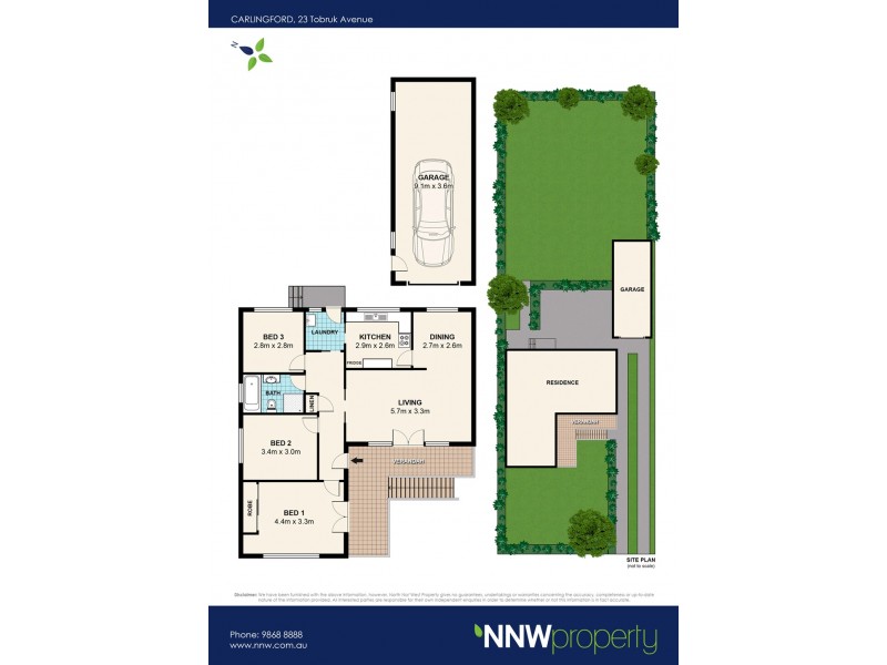 23 Tobruk Avenue, Carlingford NSW 2118 Floorplan
