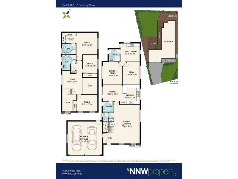 16 Danbury Close, Marsfield NSW 2122 Floorplan