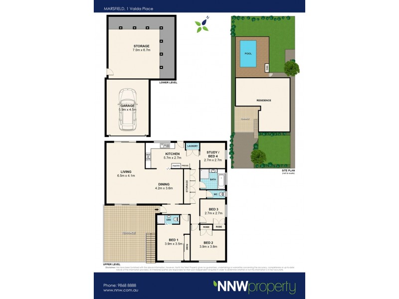 1 Valda Place, Marsfield NSW 2122 Floorplan
