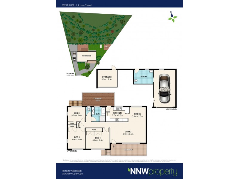 5 Jayne Street, West Ryde NSW 2114 Floorplan