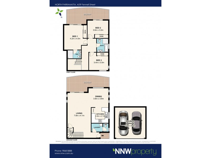 4/59 Fennell Street, North Parramatta NSW 2151 Floorplan