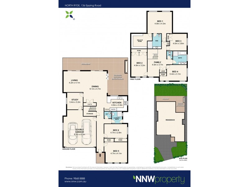 136 Epping Road, North Ryde NSW 2113 Floorplan