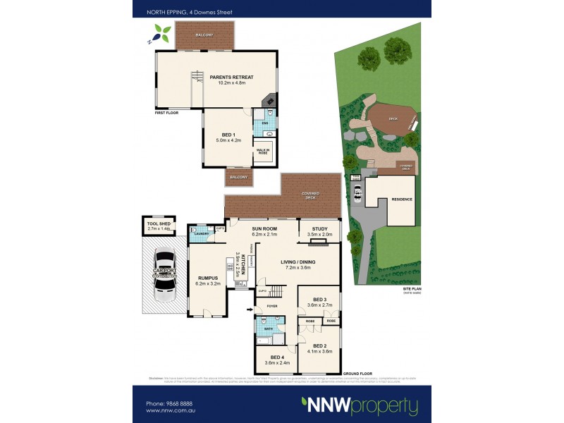 4 Downes Street, North Epping NSW 2121 Floorplan