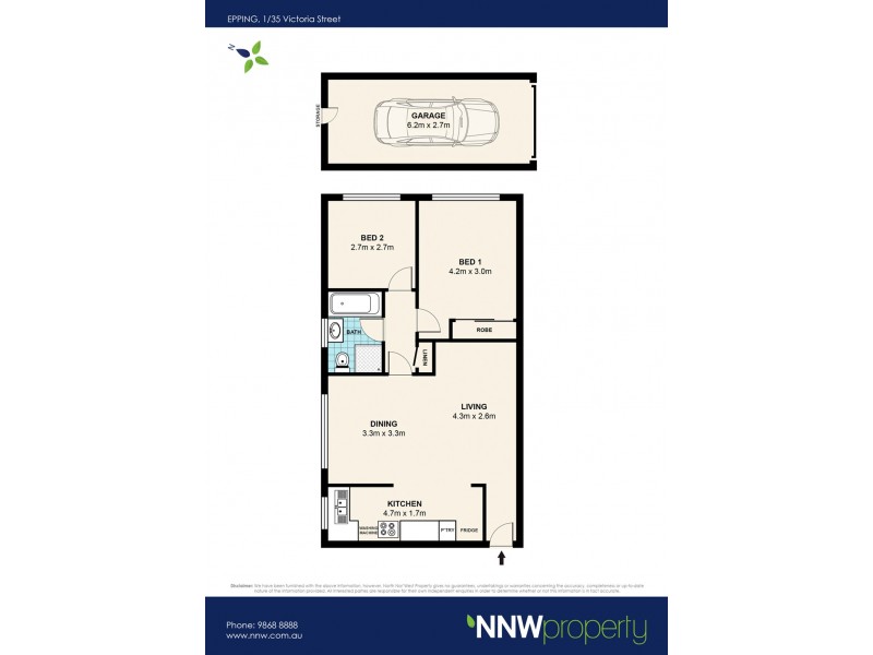 1/35 Victoria Street, Epping NSW 2121 Floorplan