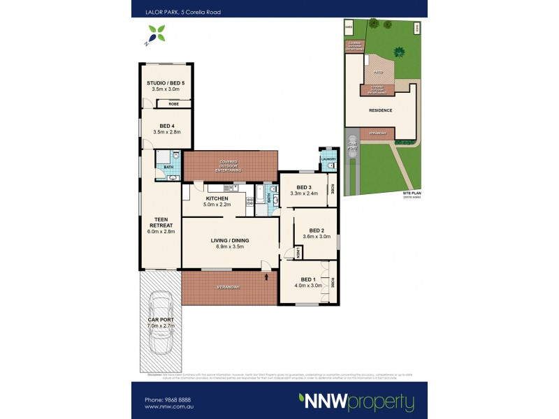 5 Corella Road, Lalor Park NSW 2147 Floorplan