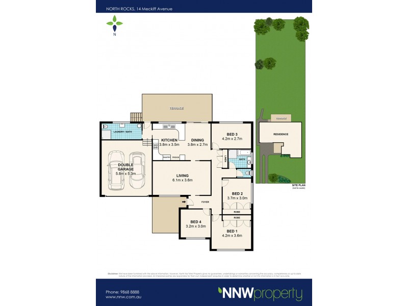 14 Meckiff Avenue, North Rocks NSW 2151 Floorplan