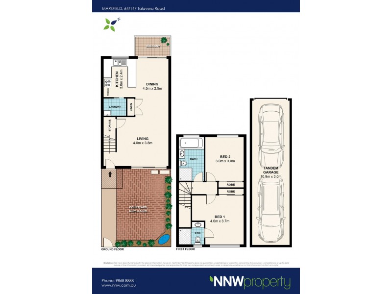 64/147 Talavera Road, Marsfield NSW 2122 Floorplan