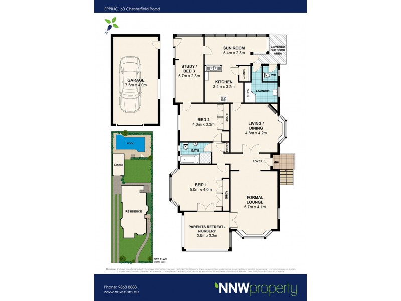 60 Chesterfield Road, Epping NSW 2121 Floorplan