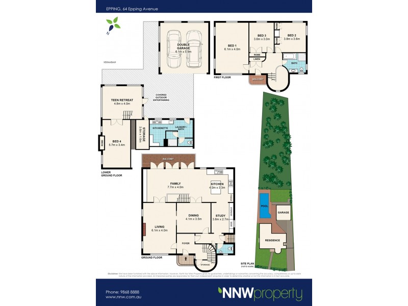 64 Epping Avenue, Epping NSW 2121 Floorplan