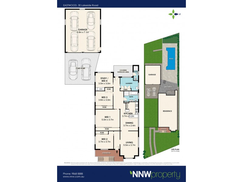 30 Lakeside Road, Eastwood NSW 2122 Floorplan