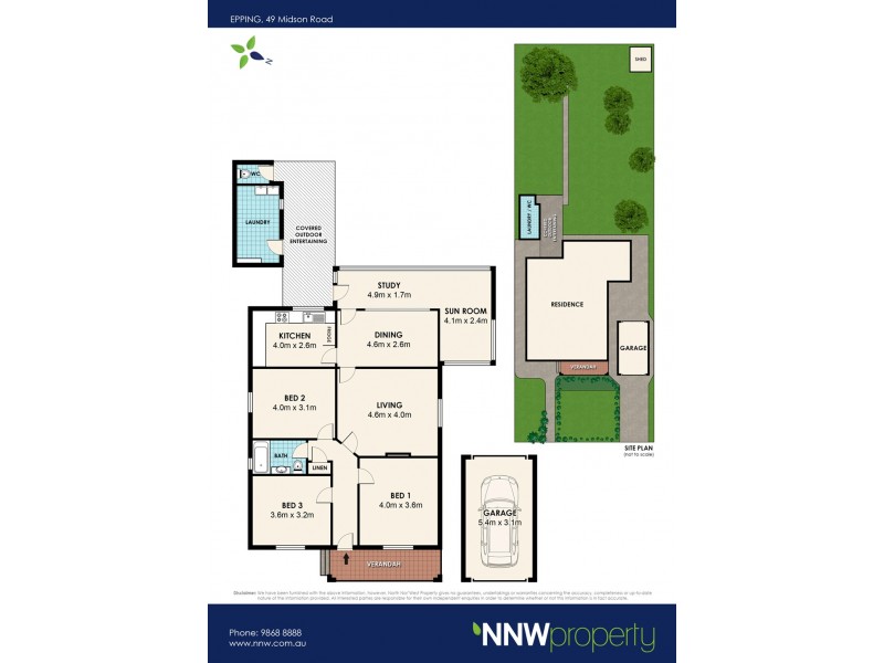 49 Midson Road, Epping NSW 2121 Floorplan