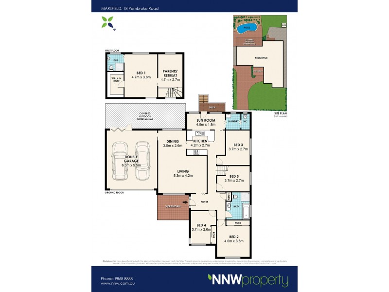 18 Pembroke Road, Marsfield NSW 2122 Floorplan