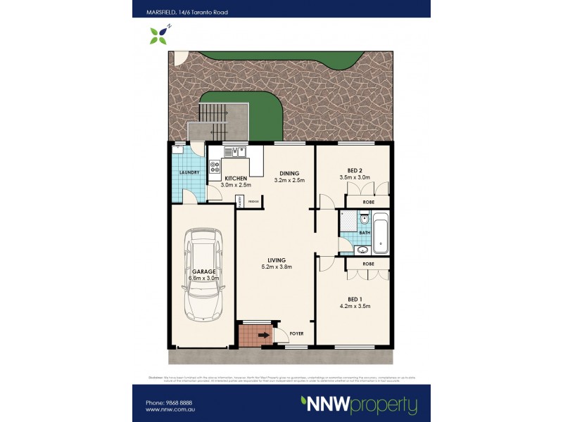 14/6 Taranto Road, Marsfield NSW 2122 Floorplan