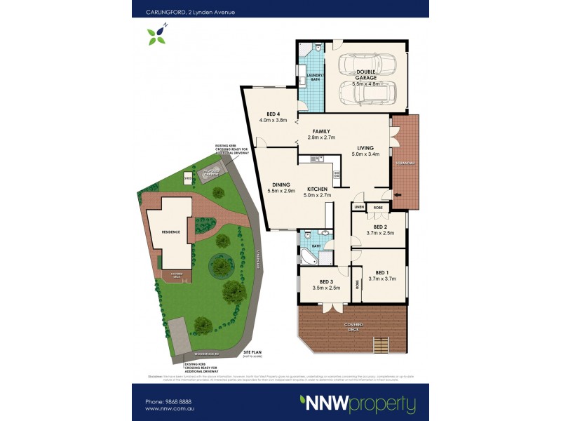 2 Lynden Avenue, Carlingford NSW 2118 Floorplan