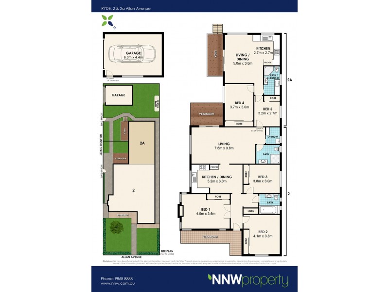 2 Allan Avenue, Ryde NSW 2112 Floorplan