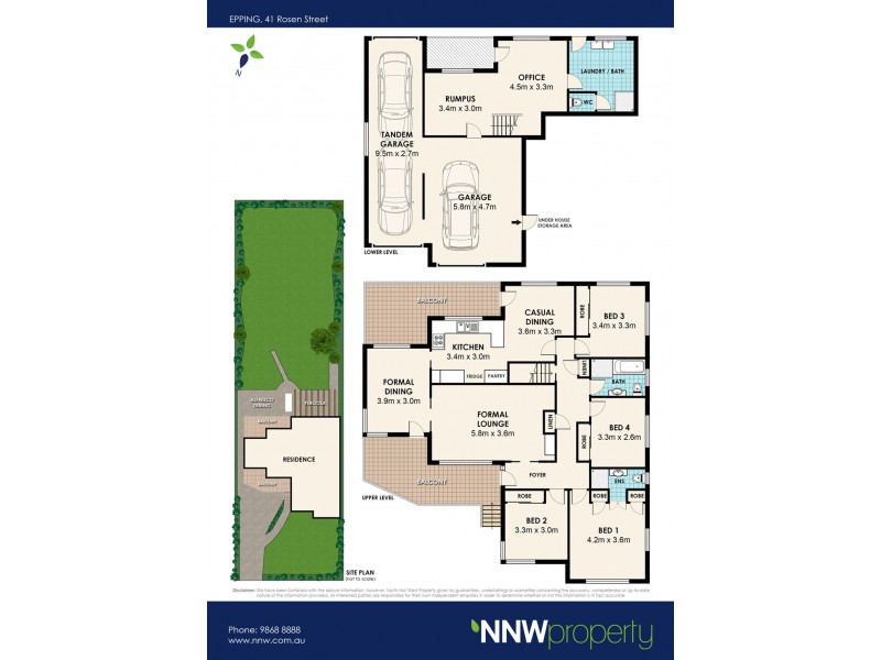 41 Rosen Street, Epping NSW 2121 Floorplan