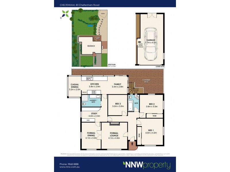 83 Cheltenham Road, Cheltenham NSW 2119 Floorplan