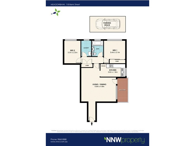 7/8 Bank Street, Meadowbank NSW 2114