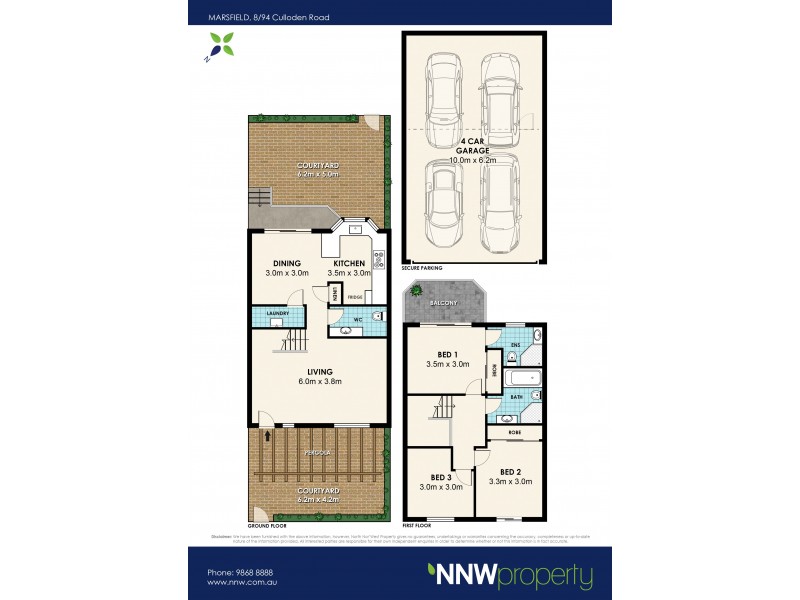 8/94 – 116 Culloden Road, Marsfield NSW 2122 Floorplan