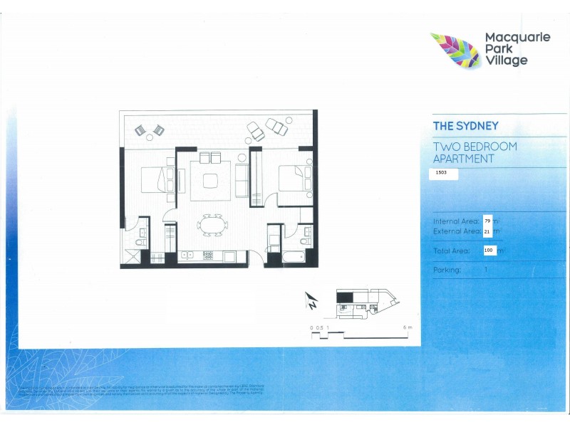 Level 15/sy1503/110-114 Herring Road, Macquarie Park NSW 2113 Floorplan