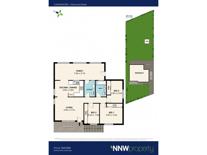 12 Buyuma Street, Carlingford NSW 2118 Floorplan