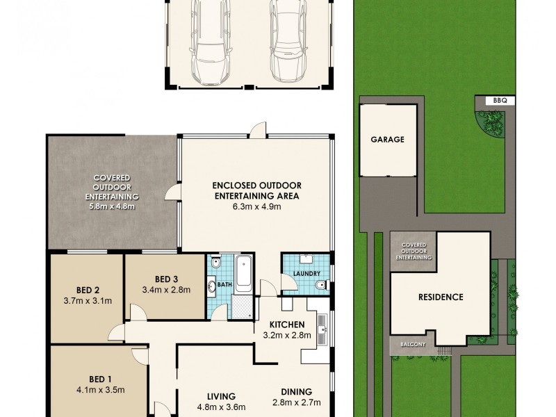 5 Maple Crescent, Ermington NSW 2115 Floorplan