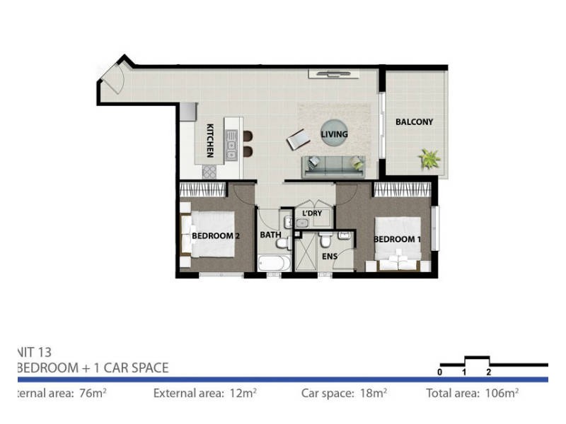 13/66-68 Park Road, Rydalmere NSW 2116 Floorplan