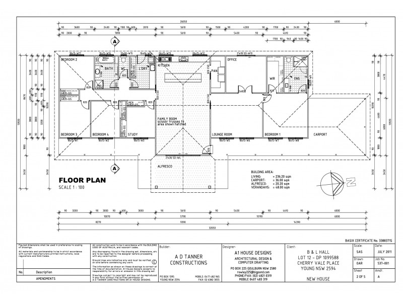 23 Cherry Vale Place, Young NSW 2594 Floorplan