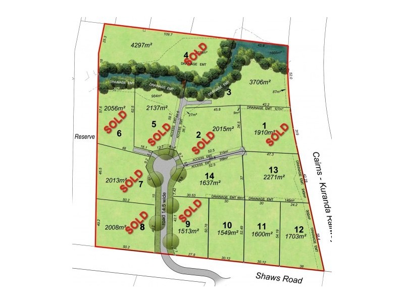 Lot 12, Shaws Road, Redlynch QLD 4870