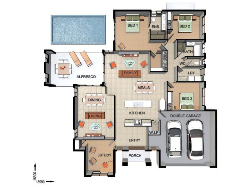 Lot 1627 Alpinia Terrace, Mount Sheridan QLD 4868