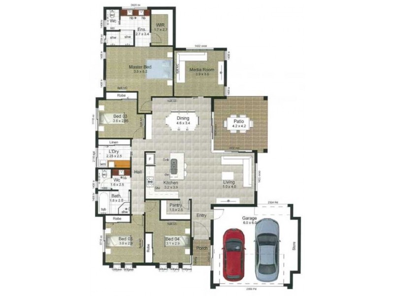 41 Woodlock Drive, Edmonton QLD 4869 Floorplan