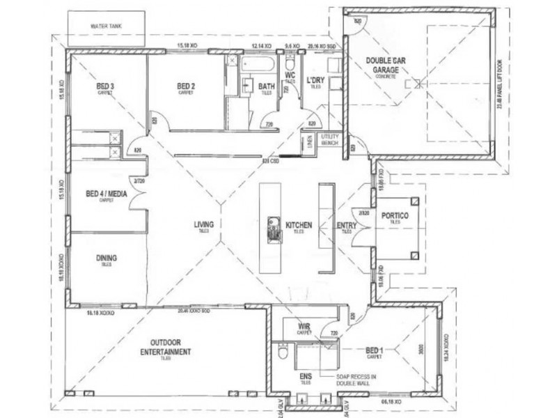 44 Ainscow Drive, Bentley Park QLD 4869 Floorplan