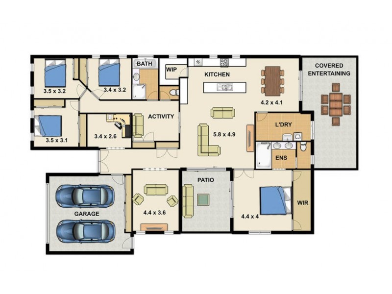 7 Kondalilla Terrace, Waterford QLD 4133 Floorplan