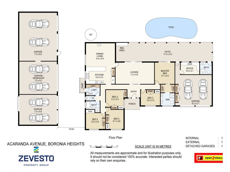 35 Jacaranda Avenue, Boronia Heights QLD 4124 Floorplan
